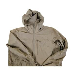Arc’teryx Incendo Airshell Hoody Jacket Men’s Small Beige Ultralight Packable